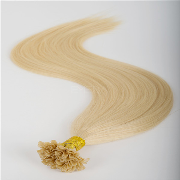 Order top grade Pre- bounded human hair extensions online WJ018
